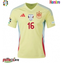 Camiseta España Rodri Hernandez #16 Visitante Equipación Eurocopa 2024 manga corta